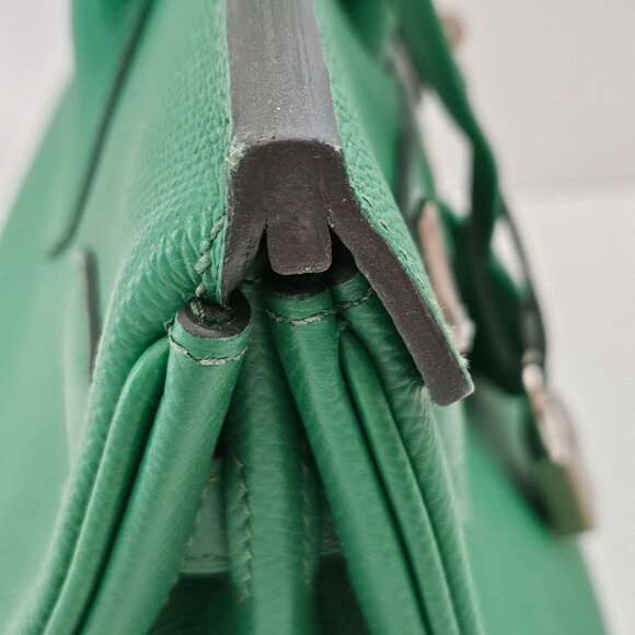 SOLD Hermes Birkin 30 Epsom Leather Cactus Green - Picture 9 of 16
